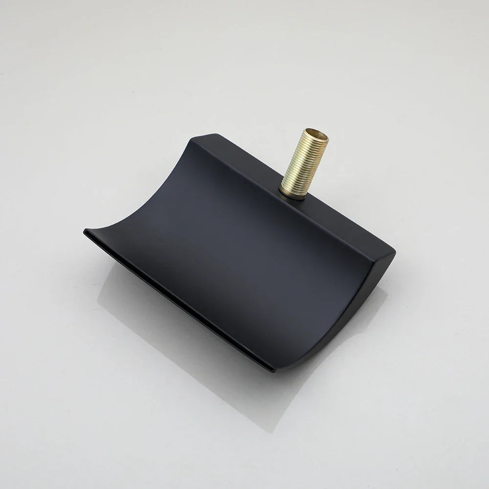 Janiya - Modern Bathtub Waterfall Tap Set with Pull Out Shower