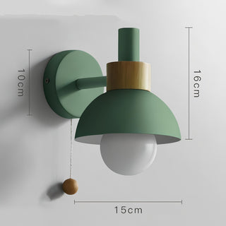 Zakai - Nordic Round Hanging Switch Sconce Wall Light