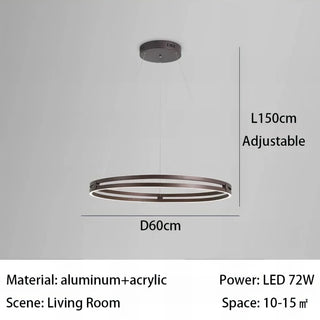 Kyle - Modern LED Ring Thin Ceiling Light