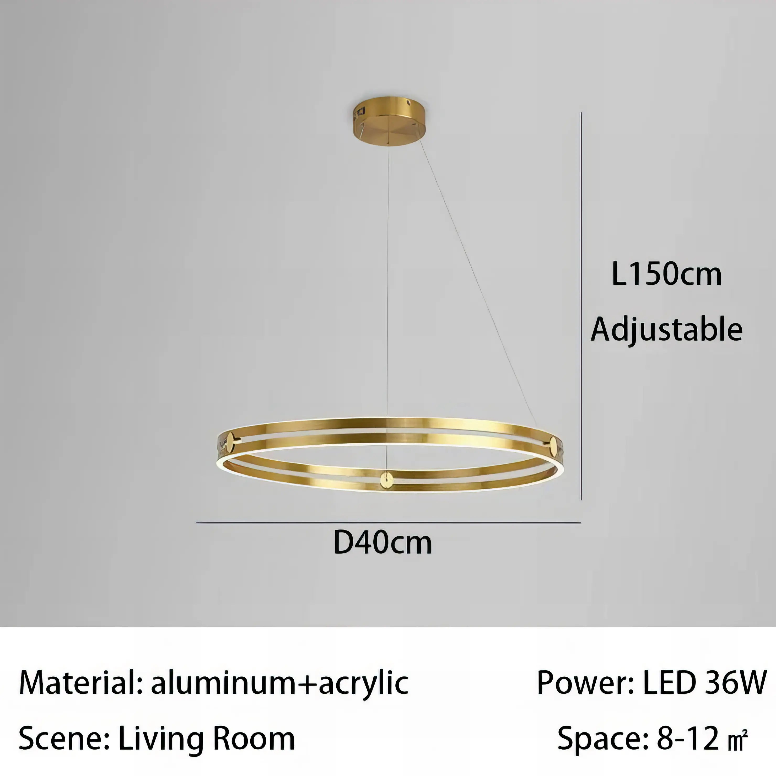 Kyle - Modern LED Ring Thin Ceiling Light