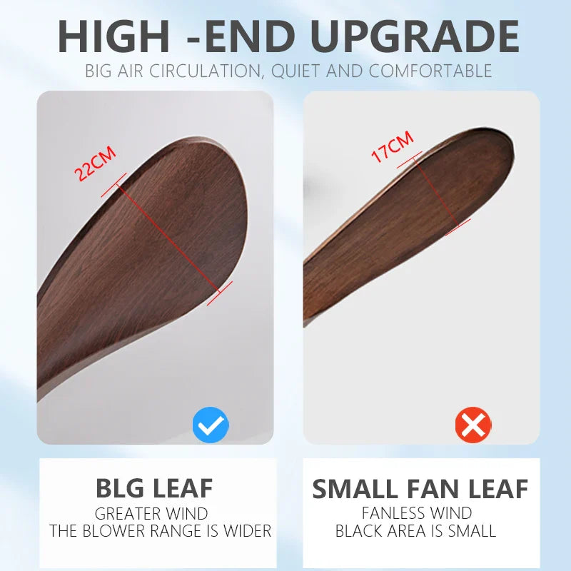 Keona - 52inch Quiet Ceiling Fan 3 Blade with Remote Control