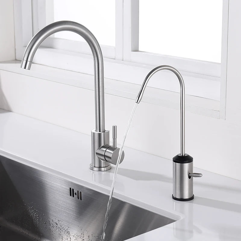 Gale - Curved Modern Filtered Direct Drinking Water Kitchen Tap