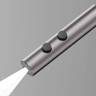 Desantis - Modern LED Rainfall Shower System with Temperature Display and Four Functions