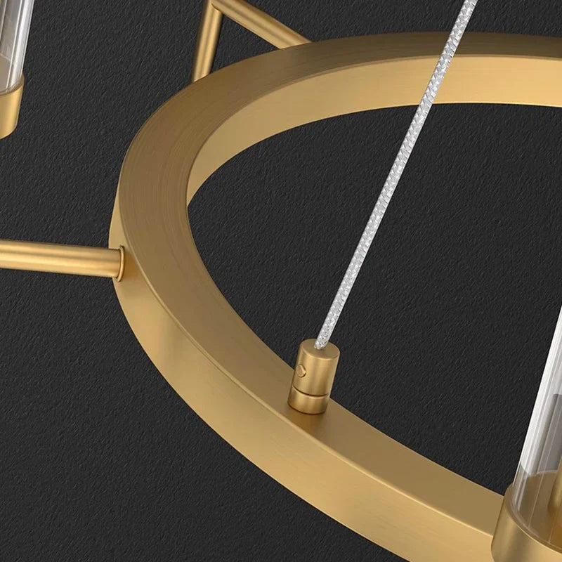 Petra - Round Hanging Multi Head Ceiling Chandelier