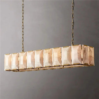 Naitis - Retro Vintage Marble Shade Ceiling Light Chandelier