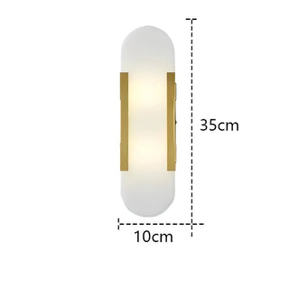Zabel - Modern Stone Wall Lamp