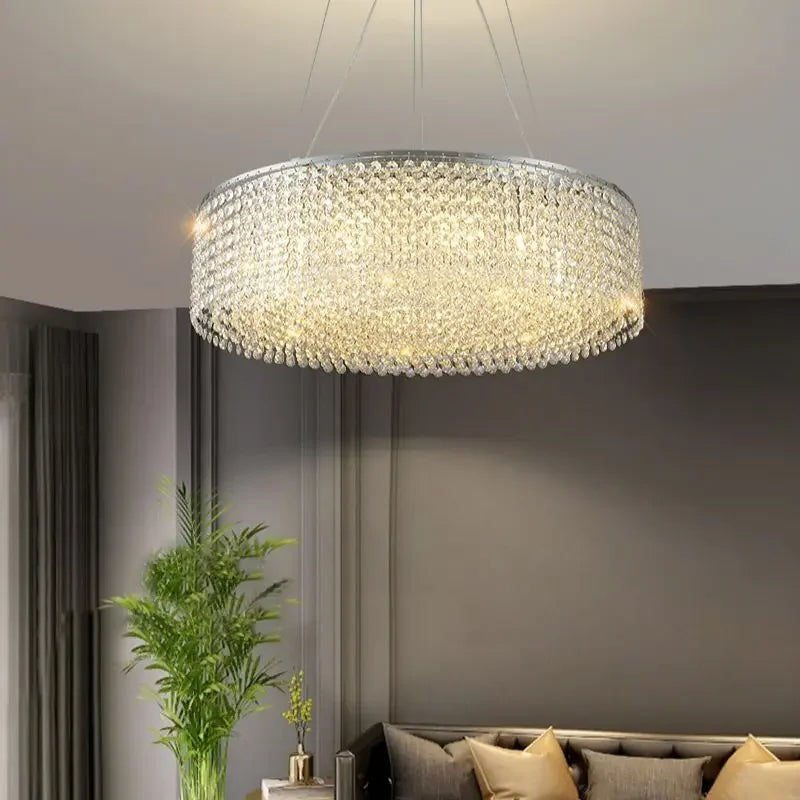 Katia - Modern Crystal Pendant Chandelier