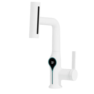 Kameron - Modern Waterfall Spout Tap with Digital Temperature Display