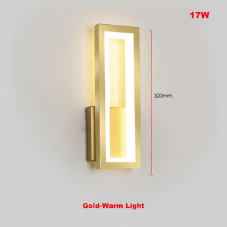 Kyng - Modern Minimalist Rectangle Thin LED Strip Wall Light
