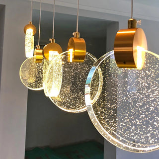 Michael - Round Crystal Pendant Chandelier
