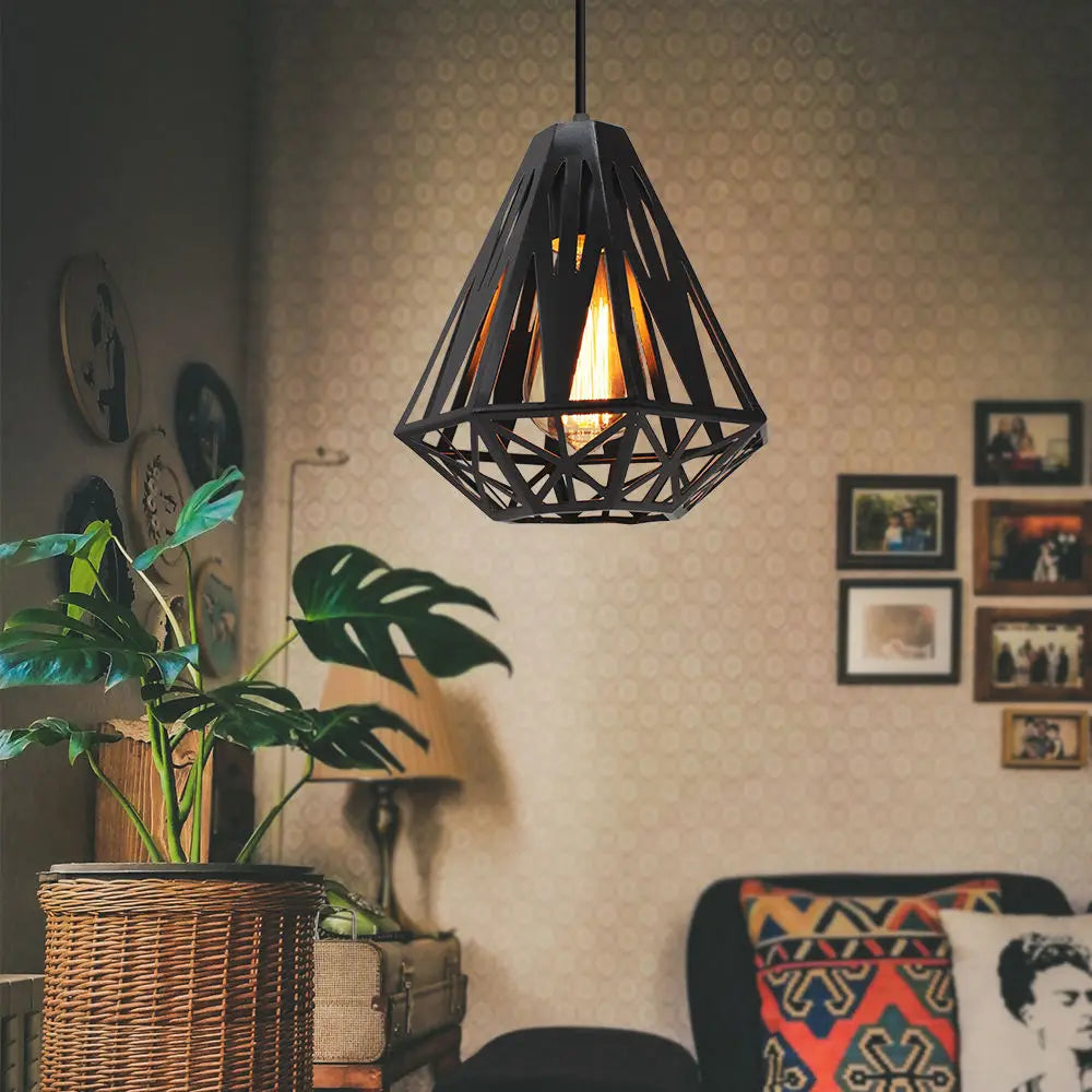 Siri - Modern Iron Hanging Pendant Ceiling Light