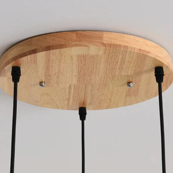 Ramirez - Handmade Bamboo Woven Multi Head Hanging Chandelier