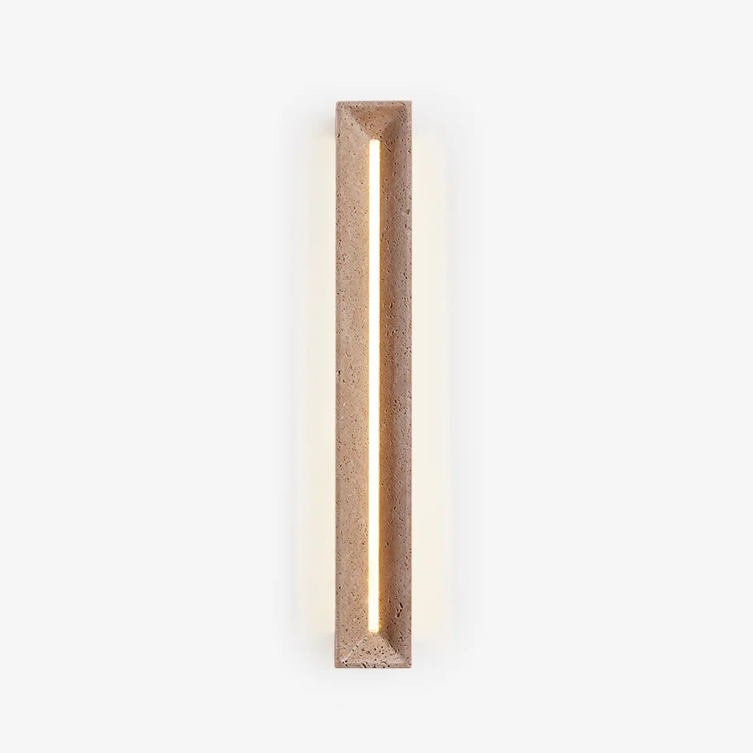 Elena - Creative Yellow Cave Stone Wall Lamp Modern Long Design