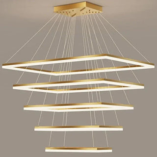 Modern Rectangle Chandelier