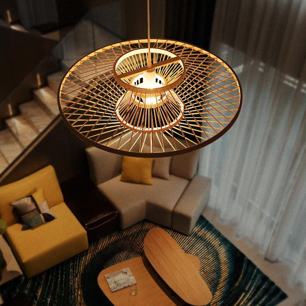 Csillia - Bamboo Hanging Ceiling Light