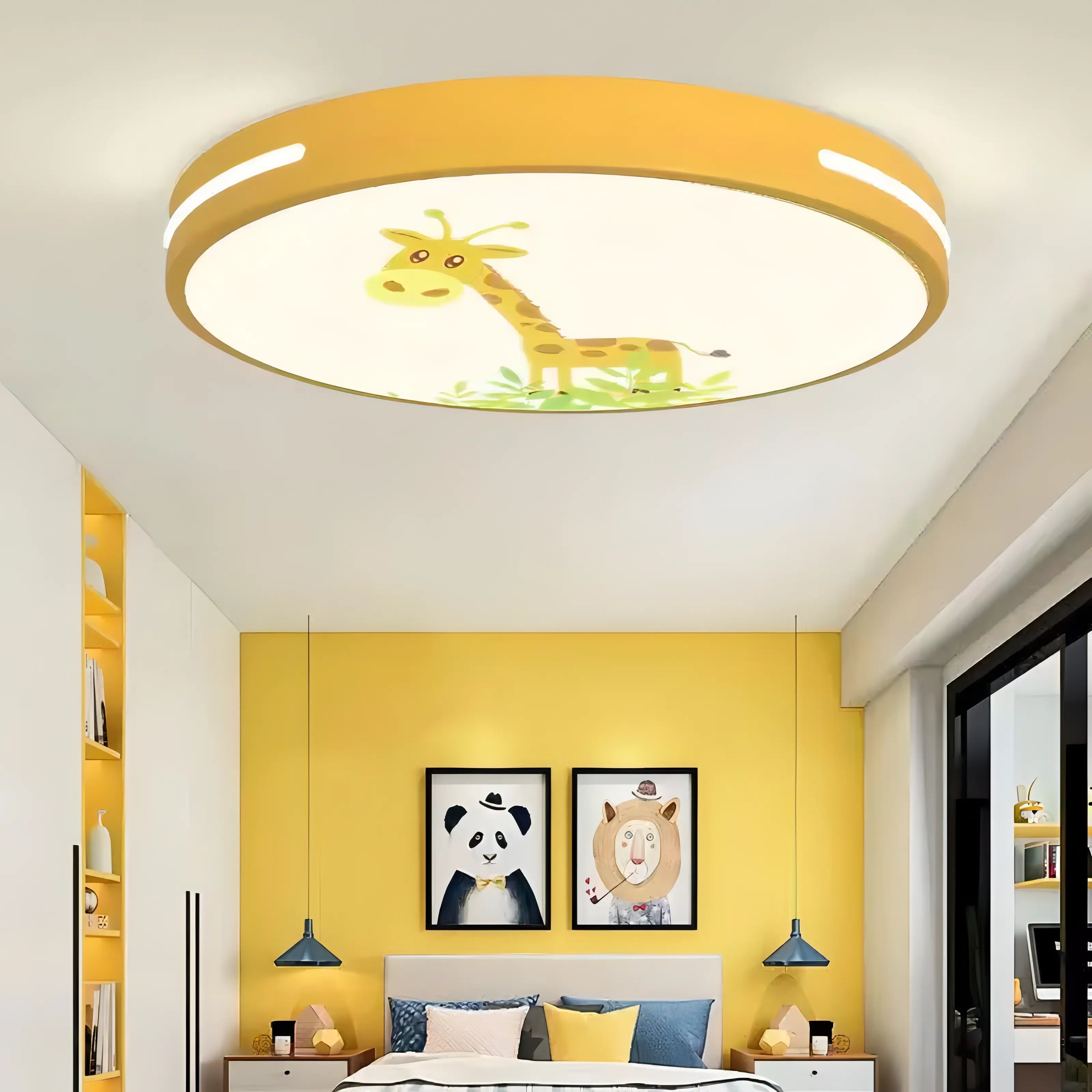 Engle - Cartoon Design Round Children's Ceiling Light