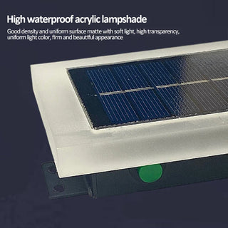 Barkley - Modern LED Solar Outdoor Wall Light