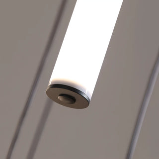 Fredrica - LED Hanging Tube Modern Round Chandelier