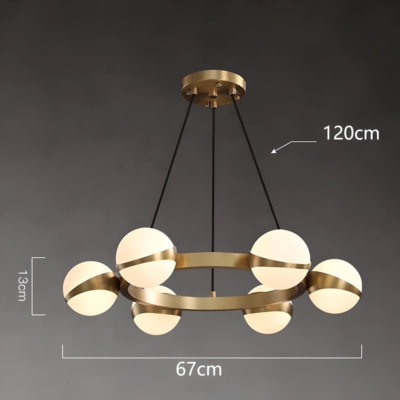 Tara - Modern Round Pendant Chandelier