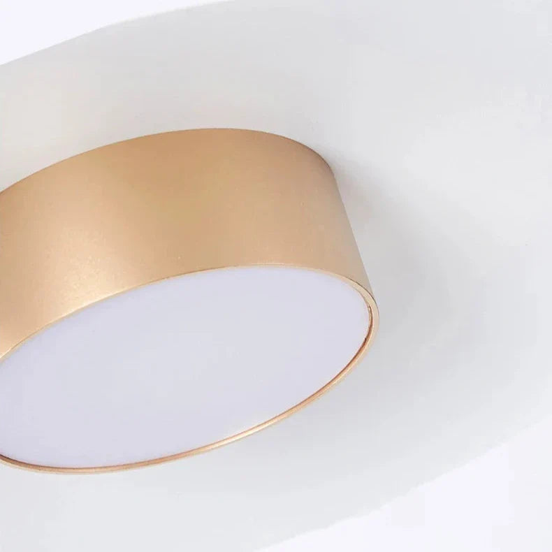 Duane - Modern Hanging Disc Gold Body Ceiling Pendant Light