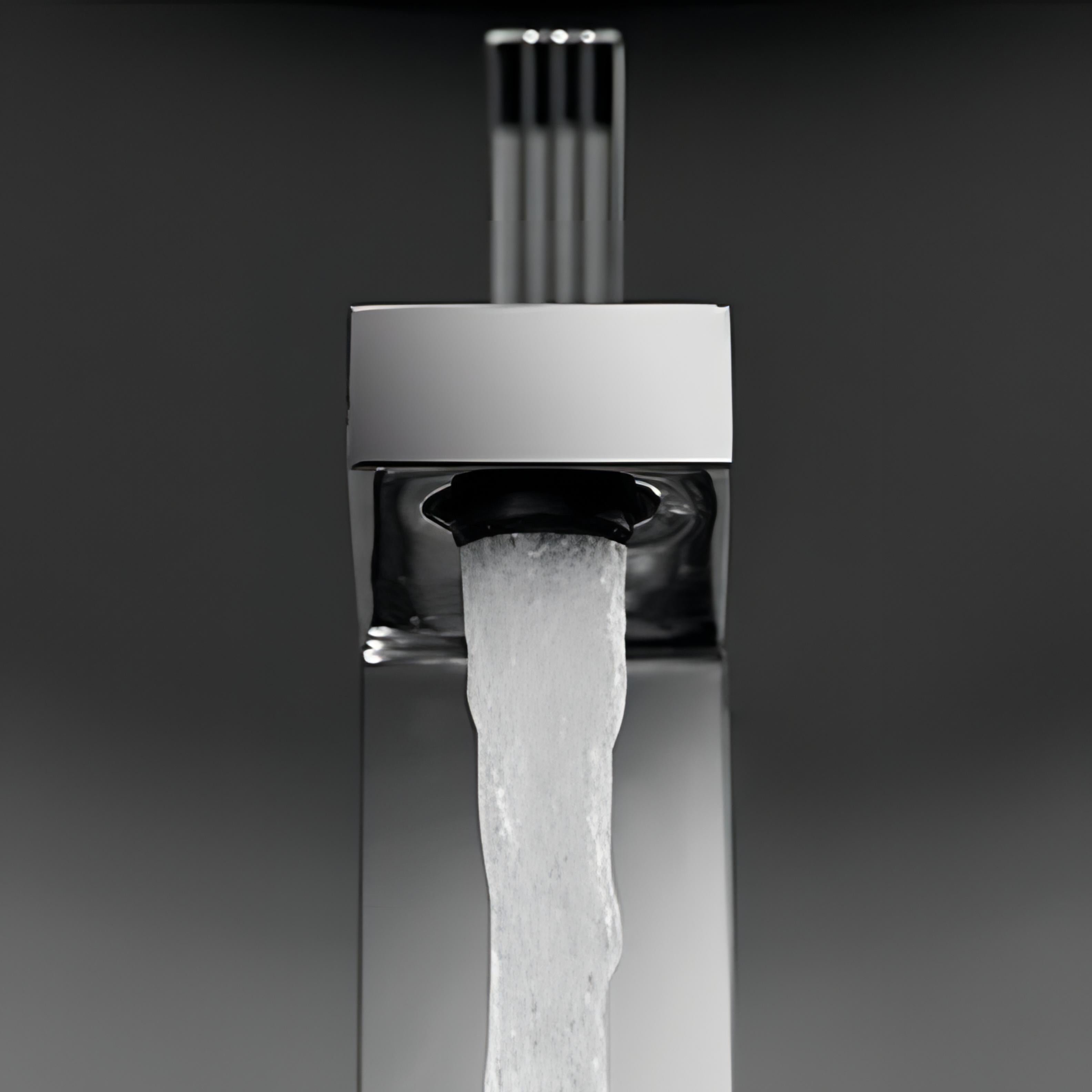 Iniyan - Modern Tall Brass Single Handle Mixer Basin Tap