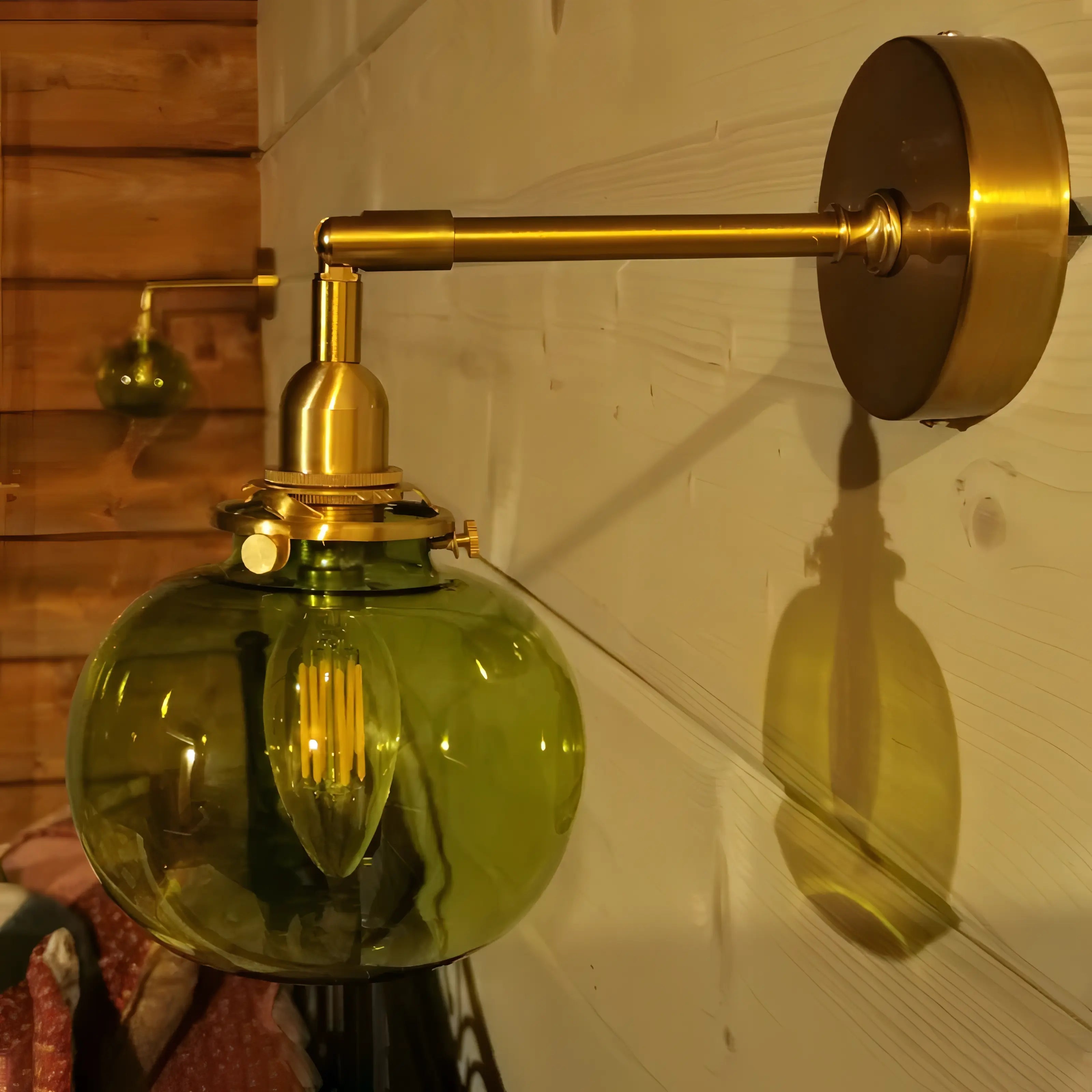 Kim - Stained Glass Wall Lamp