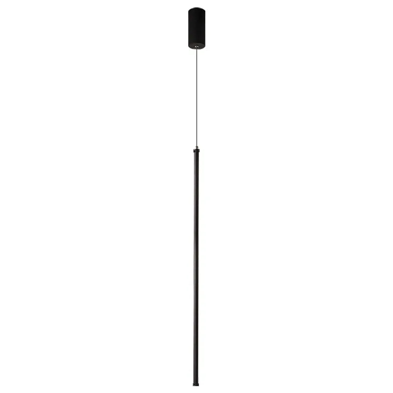 Ensley - Modern LED Hanging Black Bar Ceiling Light