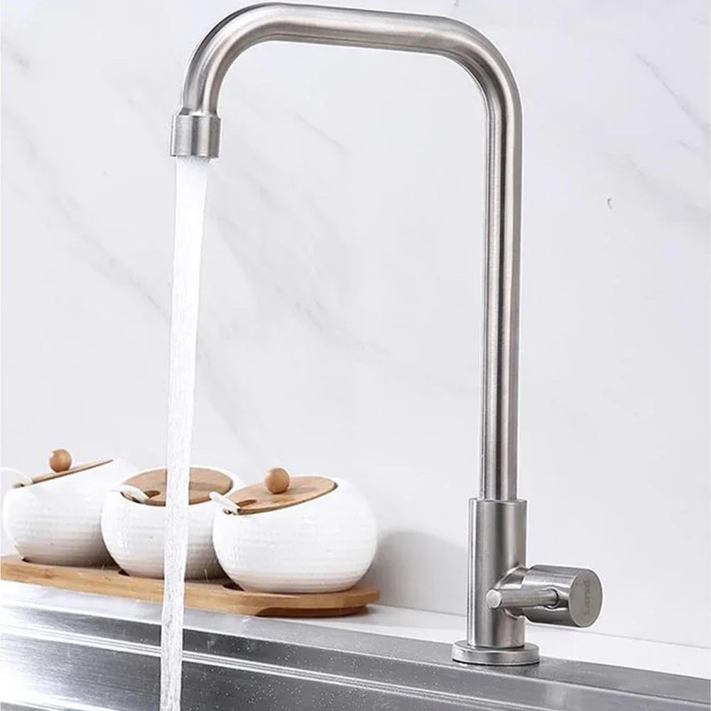 Ciarra - Stainless Steel Rotating Cold Water Kitchen Drinking Tap