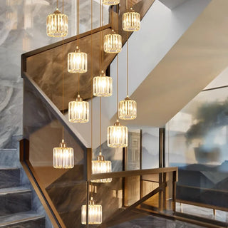 Hermione - Crystal Hanging Pendant Chandelier