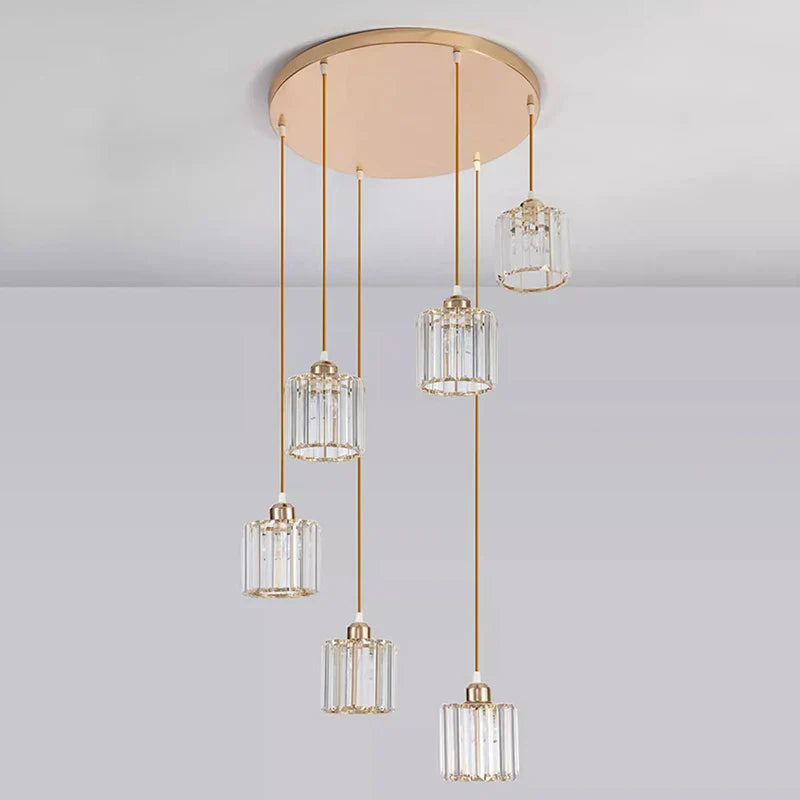 Hermione - Crystal Hanging Pendant Chandelier