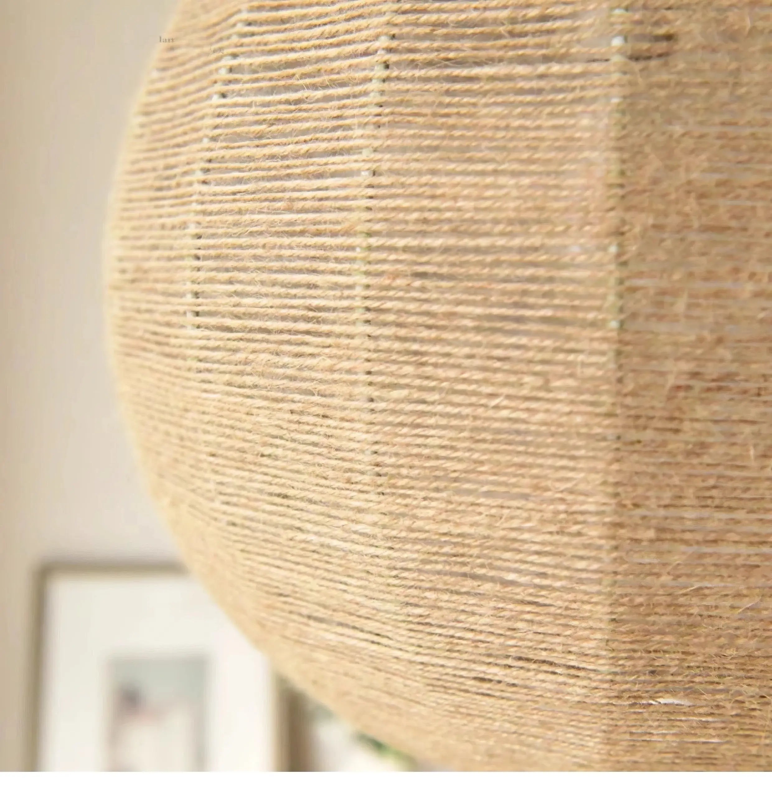 Graham - Handmade Fabric Round Ball Pendant Ceiling Lamp