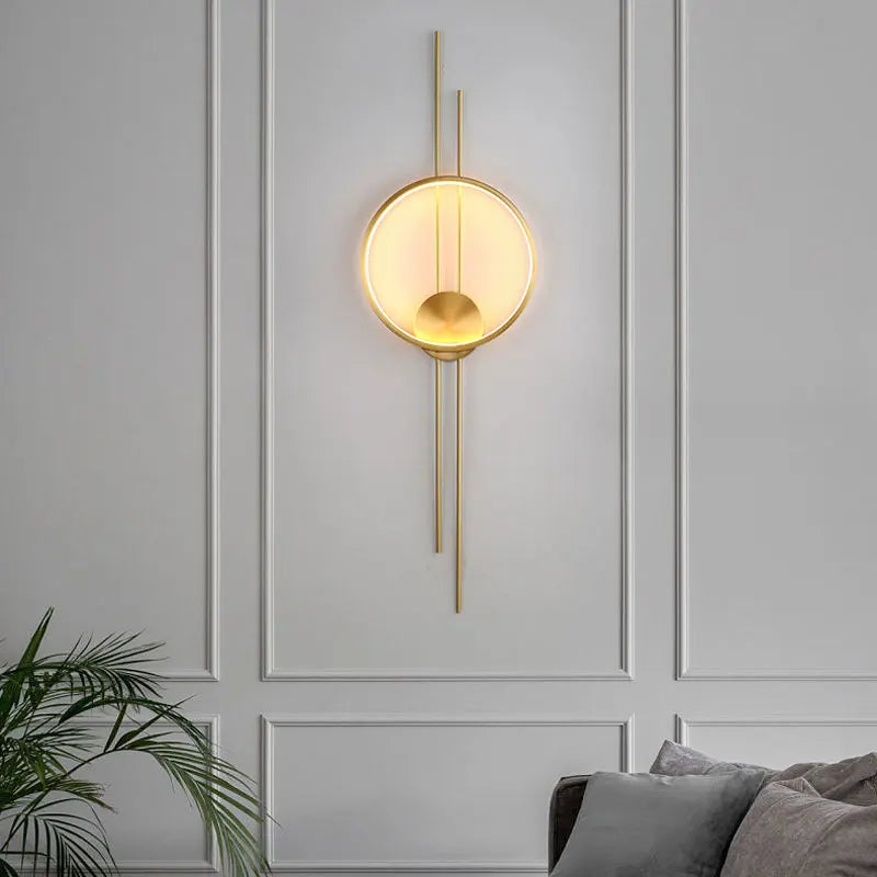 Piccolo - Minimalist Modern Circular Multi Arm Wall Light