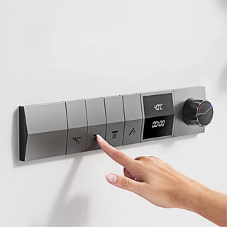 Castro - Brass LED Digital Shower System with Handheld Shower