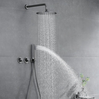 Maranda - Modern Brass Shower Set with Dual Handle Control and Two Functions