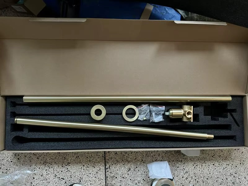 Simonson - Brass Ceiling Mounted Modern Bathroom Tap Hot/Cold