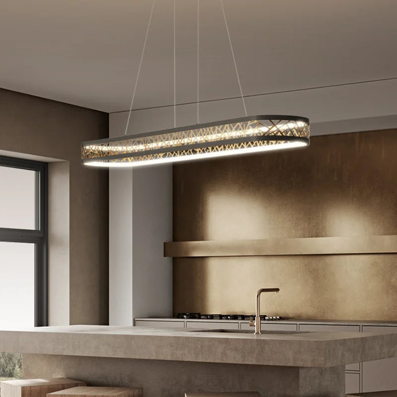 Leal - Modern LED Gold Branch Ceiling Light