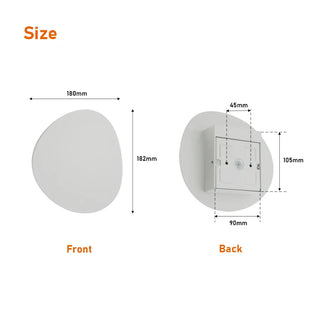Yevaas - Curved Indoor & Outdoor Aluminium Wall Lamp