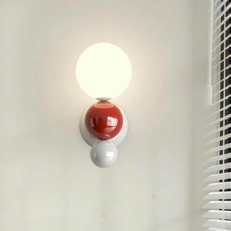 Leia - Nordic LED Tiered Ball Wall Light
