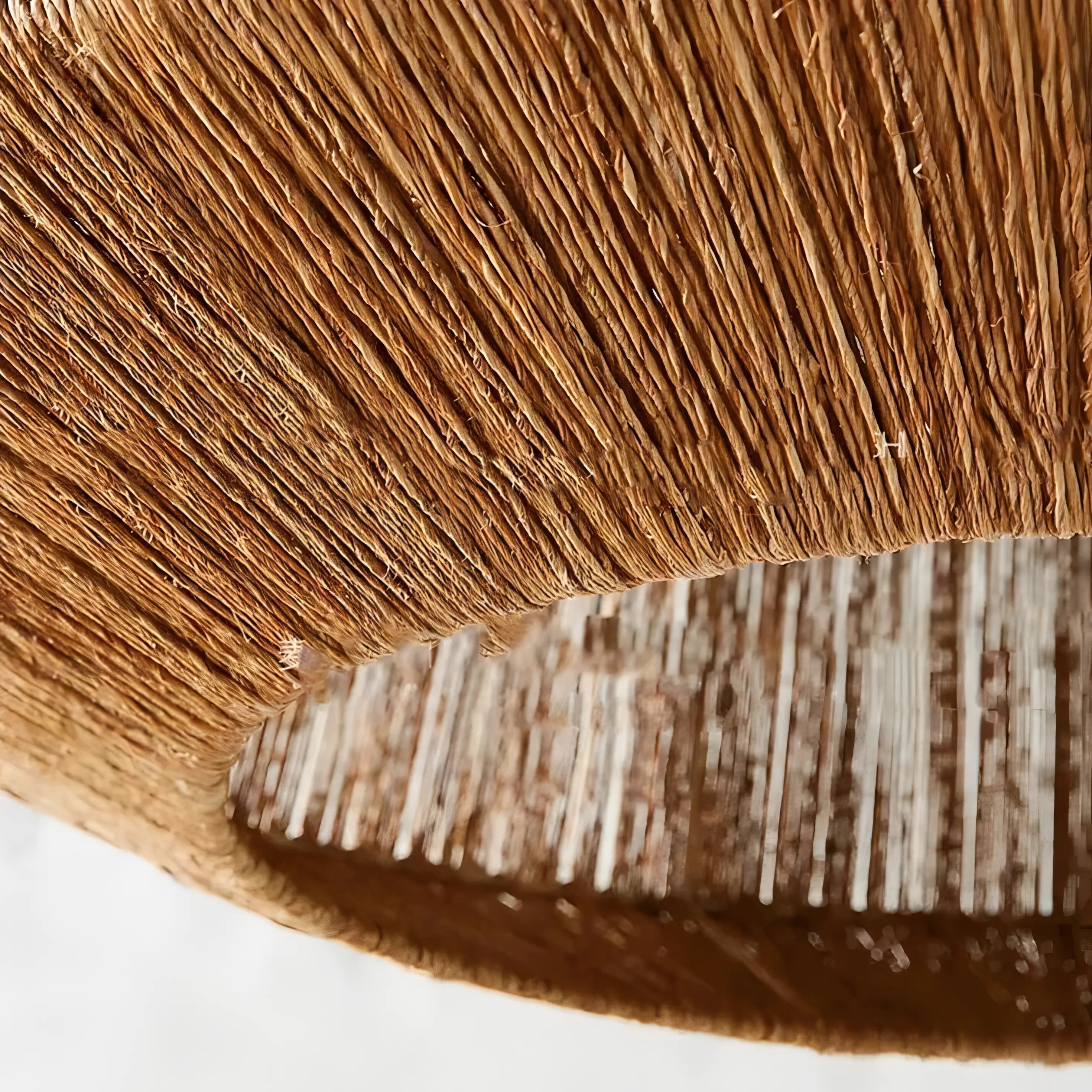 Carnes - Rattan Wicker Pendant Ceiling Light Bohemian Style