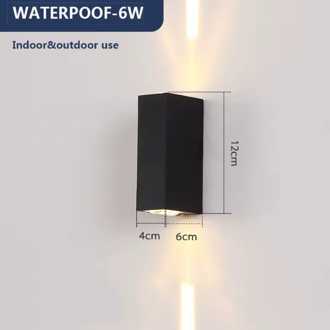 Nevri - Waterproof Outdoor Up/Down Wall Light