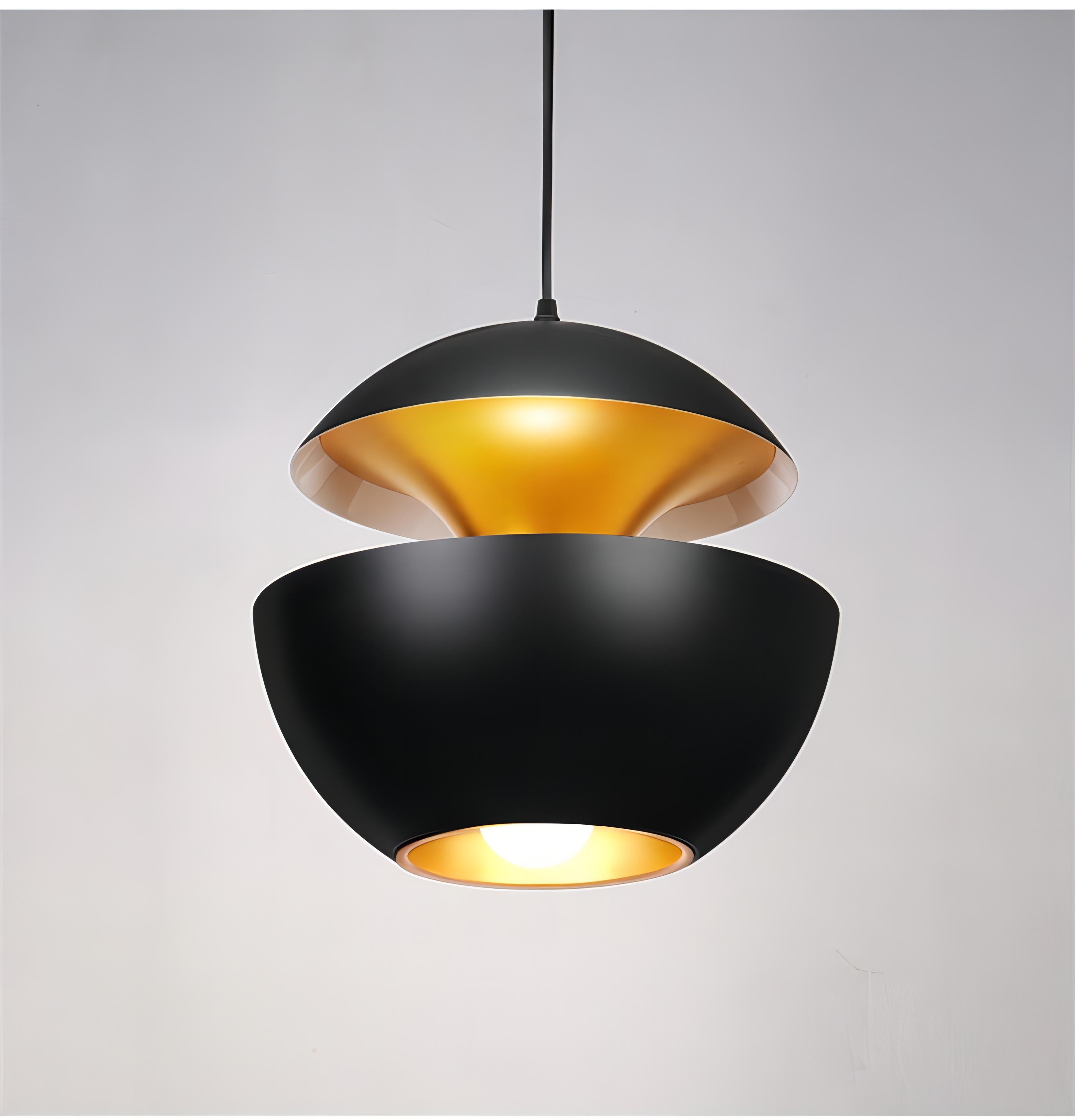 Jaxxon - Modern Bronze Apple Round Hanging Pendant Ceiling Light