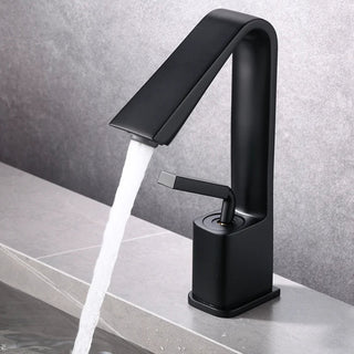 Ken - Modern Angular Spout Single Handle Bathroom Tap