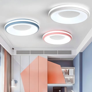 Jackie - Round Multicolour Flush Mount Modern Ceiling Light