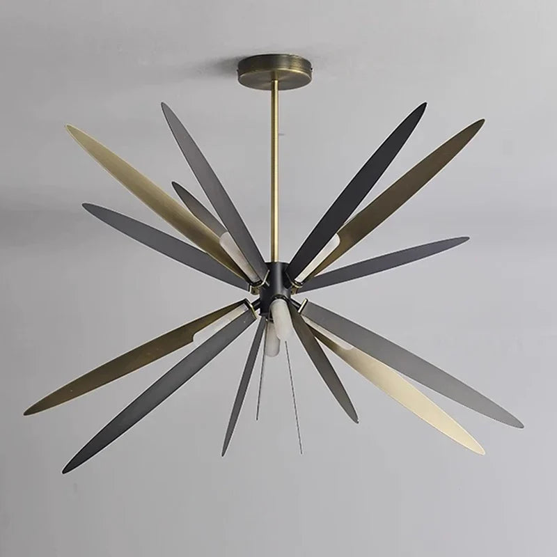Delila - Modern Round Spike Ball Hanging Chandelier