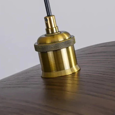 Iliana - Bird Curved Wood Style Hanging Pendant Ceiling Light