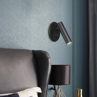 Octavio - Modern Adjustable LED Cylinder Reading Wall Light