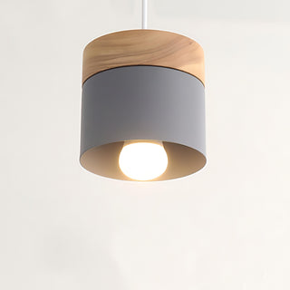Maxton - Nordic Wood Round Pendant Hanging Ceiling Light