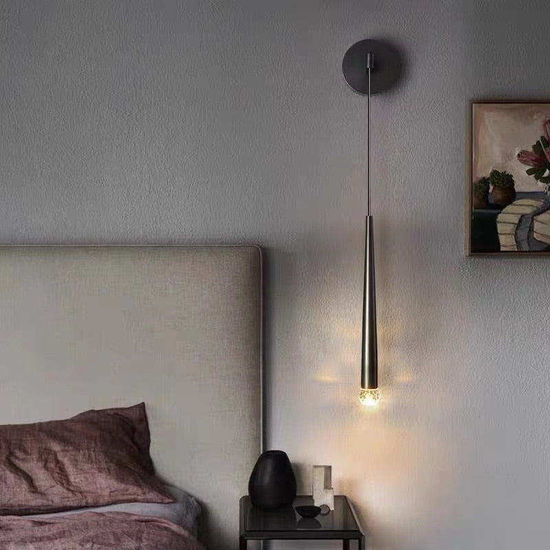 CHINWE - Postmodern Crystal Tear Drop Wall Light