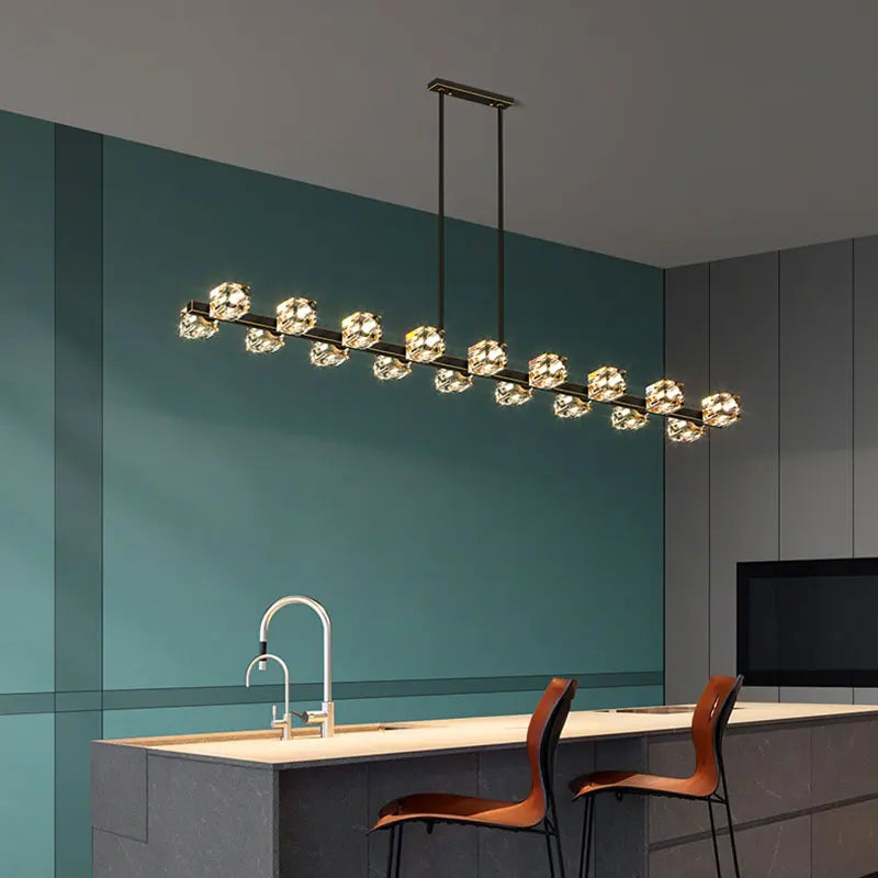Rita - Modern Crystal Pendant Chandelier