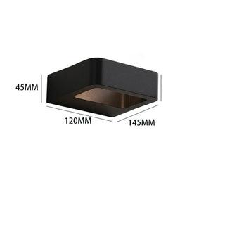 Bruadair - Outdoor Square Up/Down Wall Light